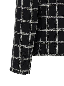 Thom Browne Tweed Blazer Gold