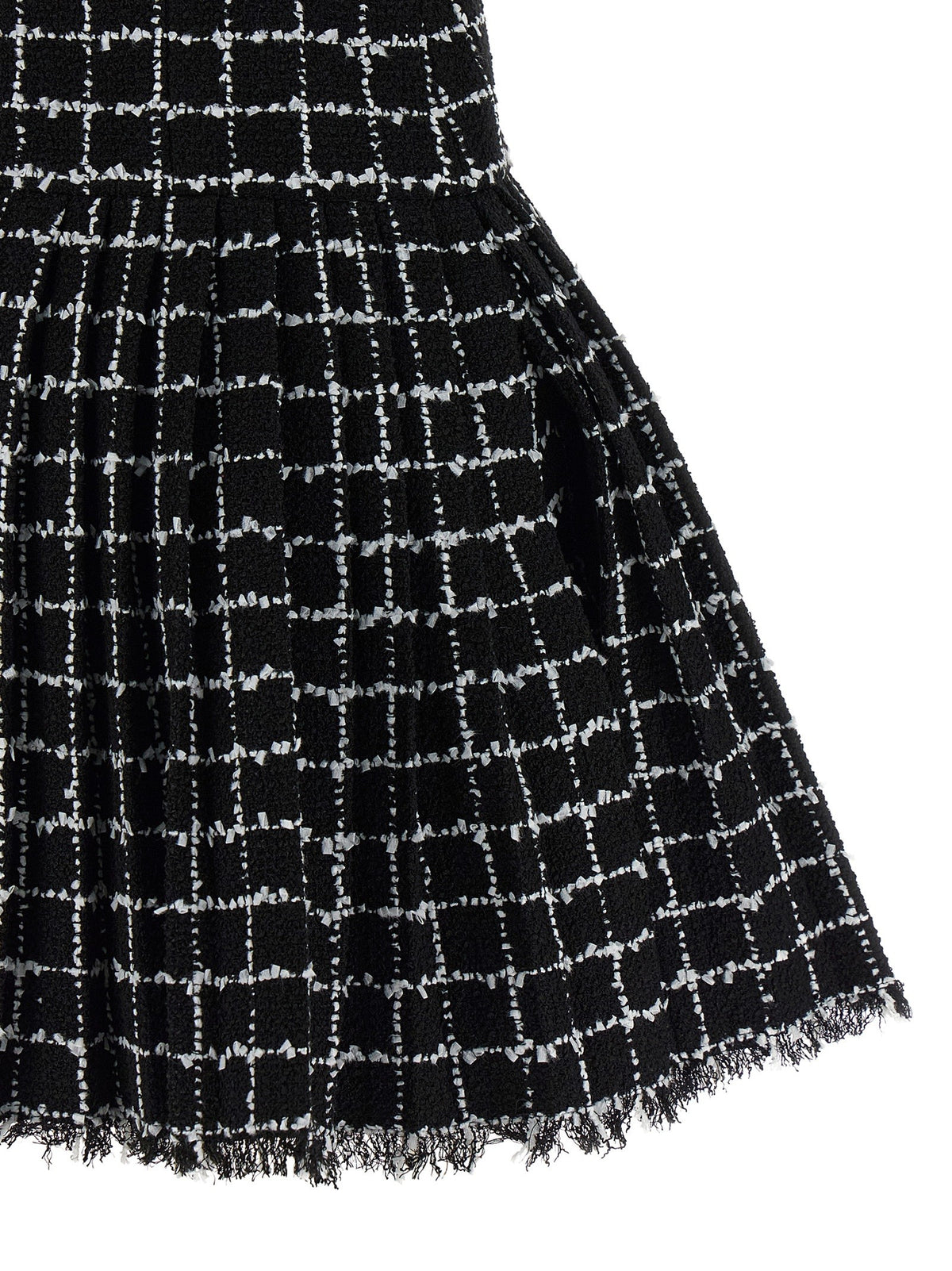 Balmain Tweed Dress Black, view 4