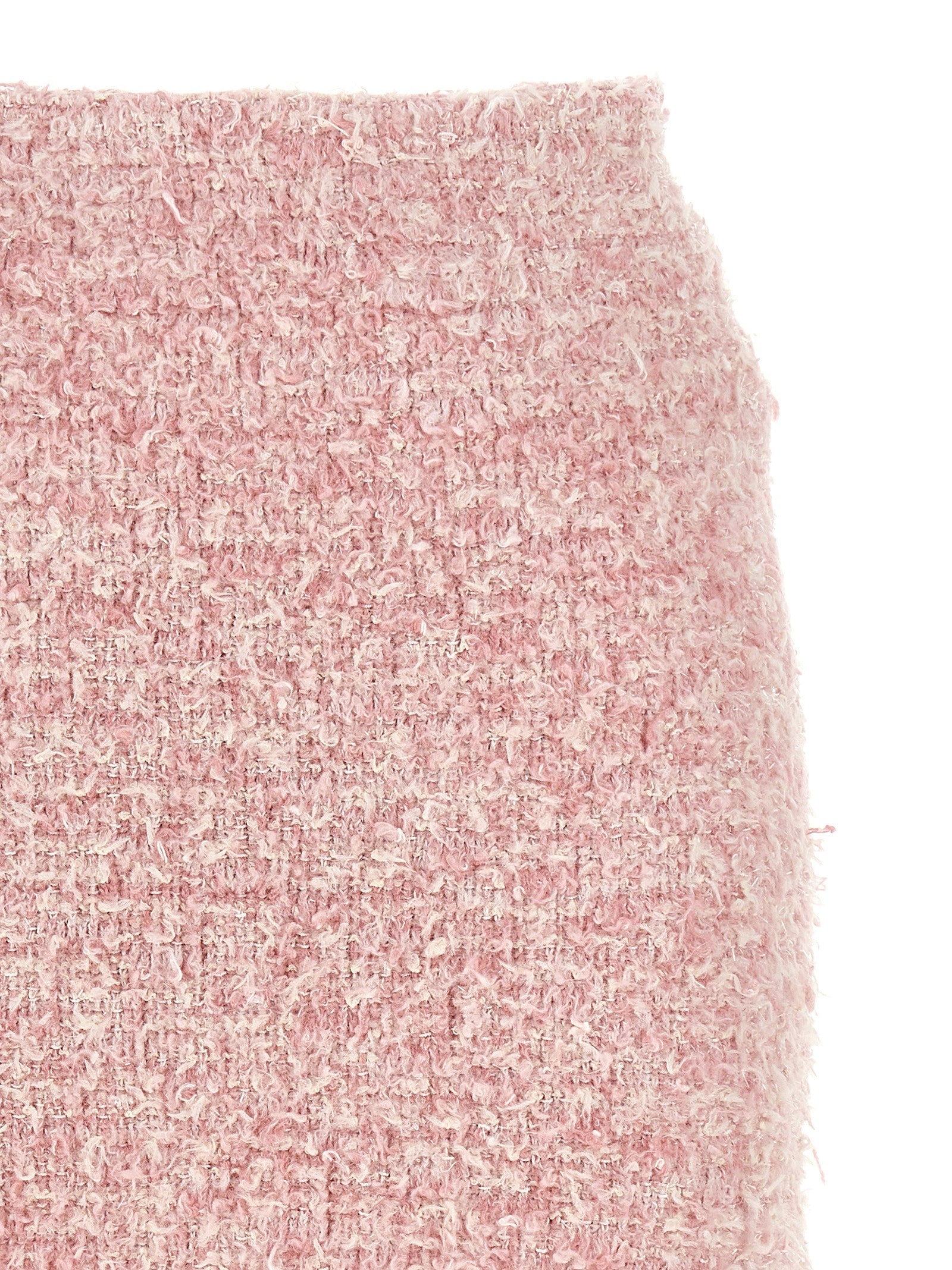 Balenciaga Tweed Skirt Blue