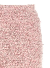 Balenciaga Tweed Skirt Blue