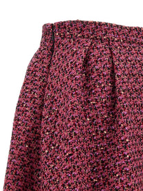 Alessandra Rich Tweed Skirt Blue