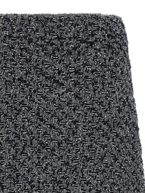 Fabiana Filippi Tweed Skirt Blue