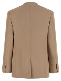 Fabiana Filippi Twill Blazer Beige