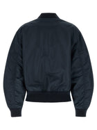 PRADA Twill Bomber Jacket Blue, view 2