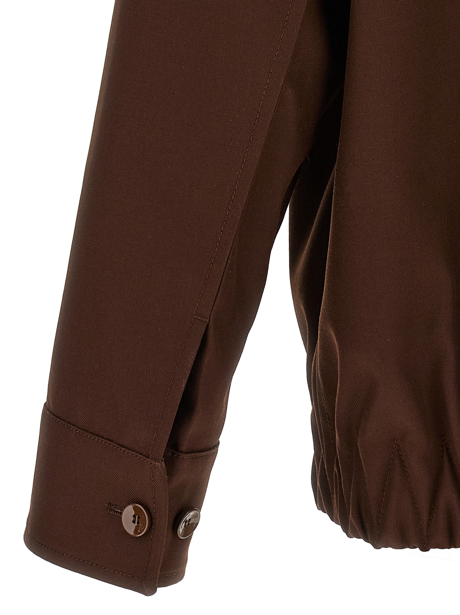 Gucci Twill Jacket Brown