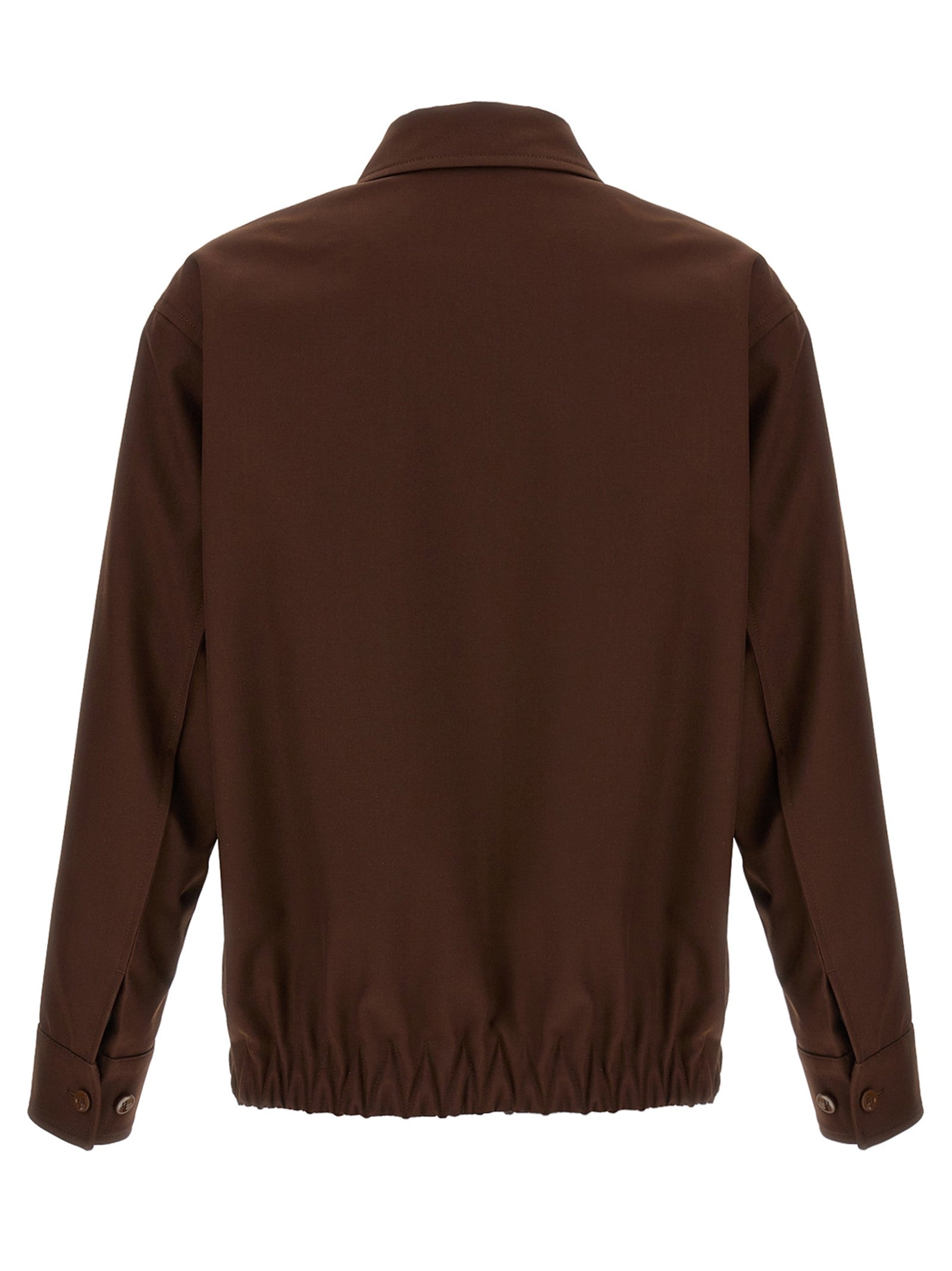 Gucci Twill Jacket Brown