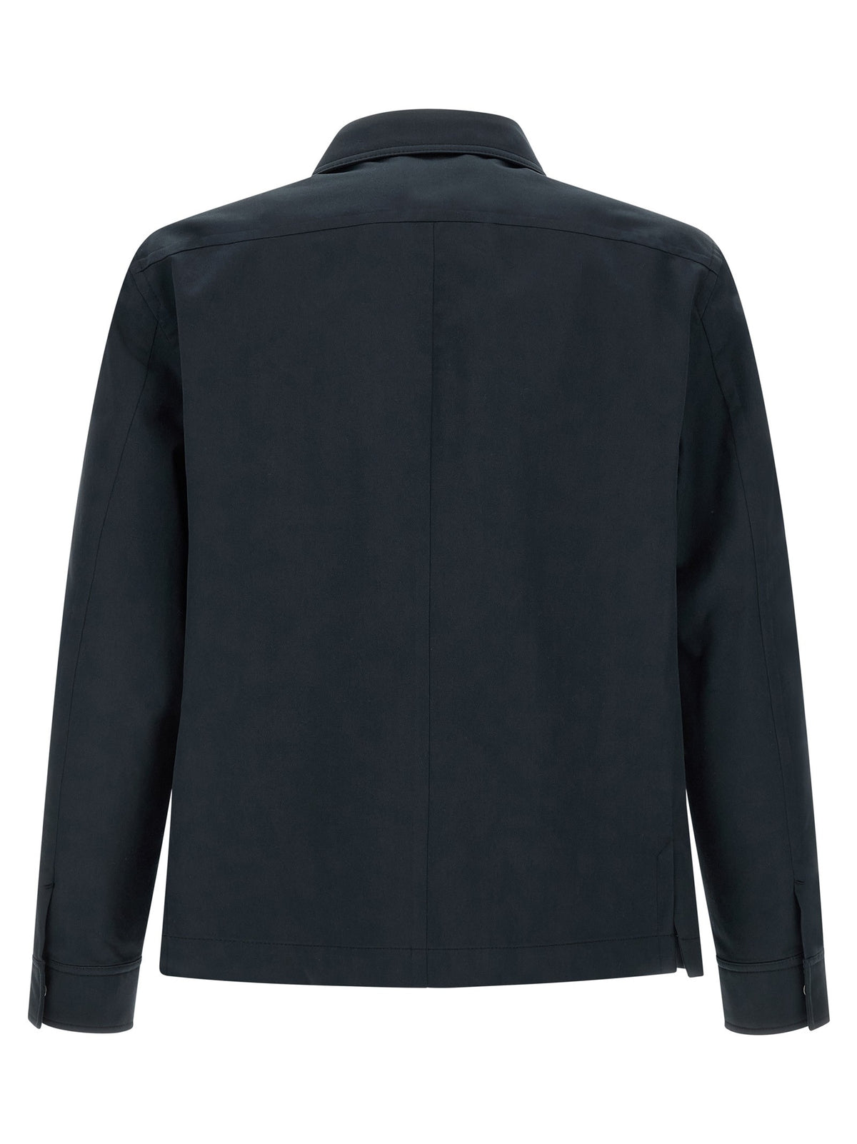 Tom Ford Twill Overshirt Blue, view 2