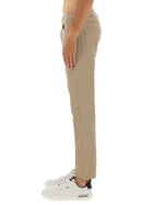 BOSS Men's Twill Pants Beige, view 4