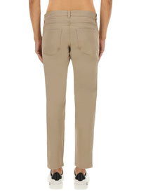 BOSS Men's Twill Pants Beige, view 3