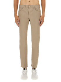 BOSS Men's Twill Pants Beige