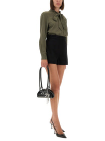 self-portrait Women's Twill Shirt Green