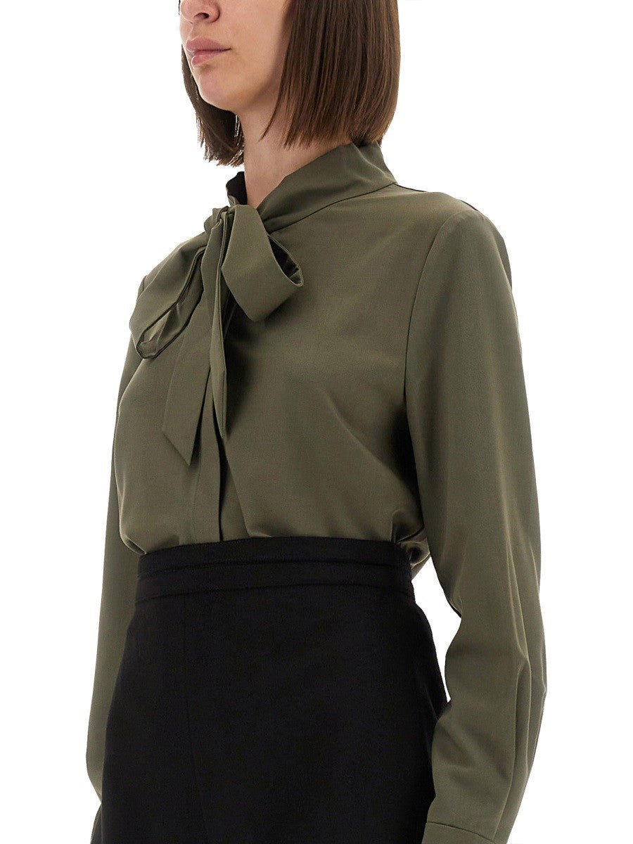 self-portrait Women's Twill Shirt Green