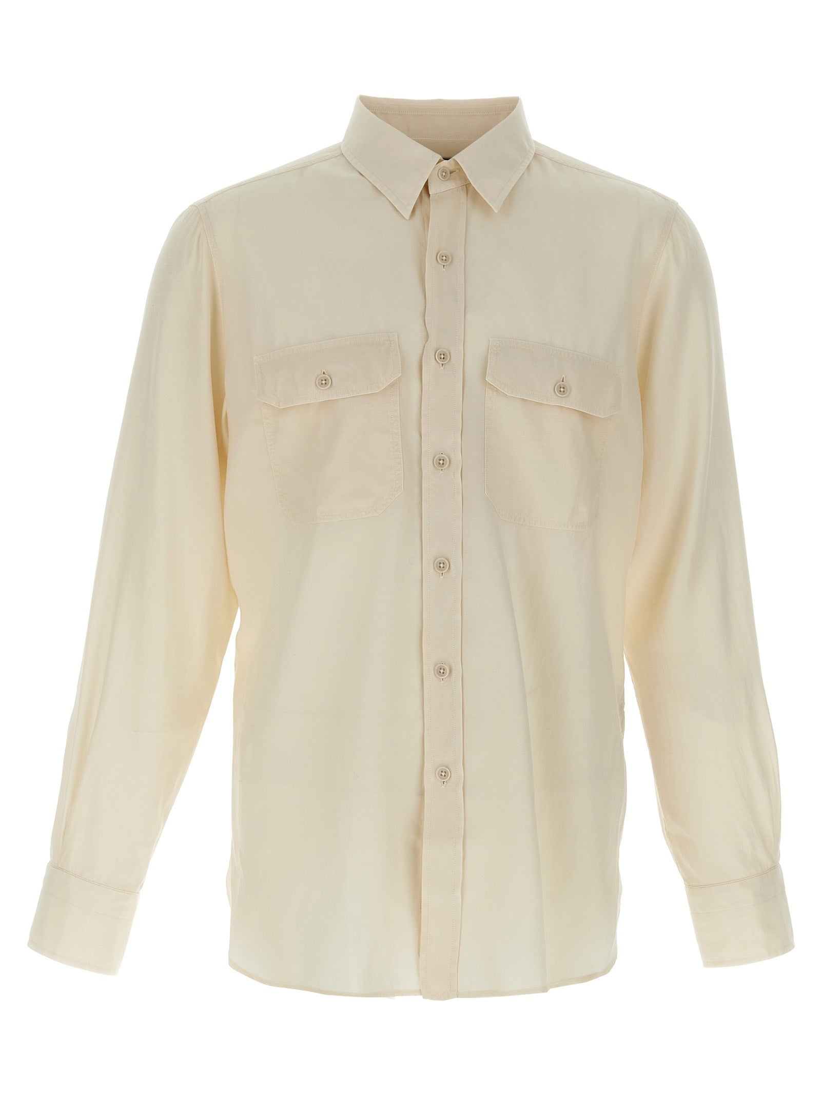 Tom Ford Twill Shirt White