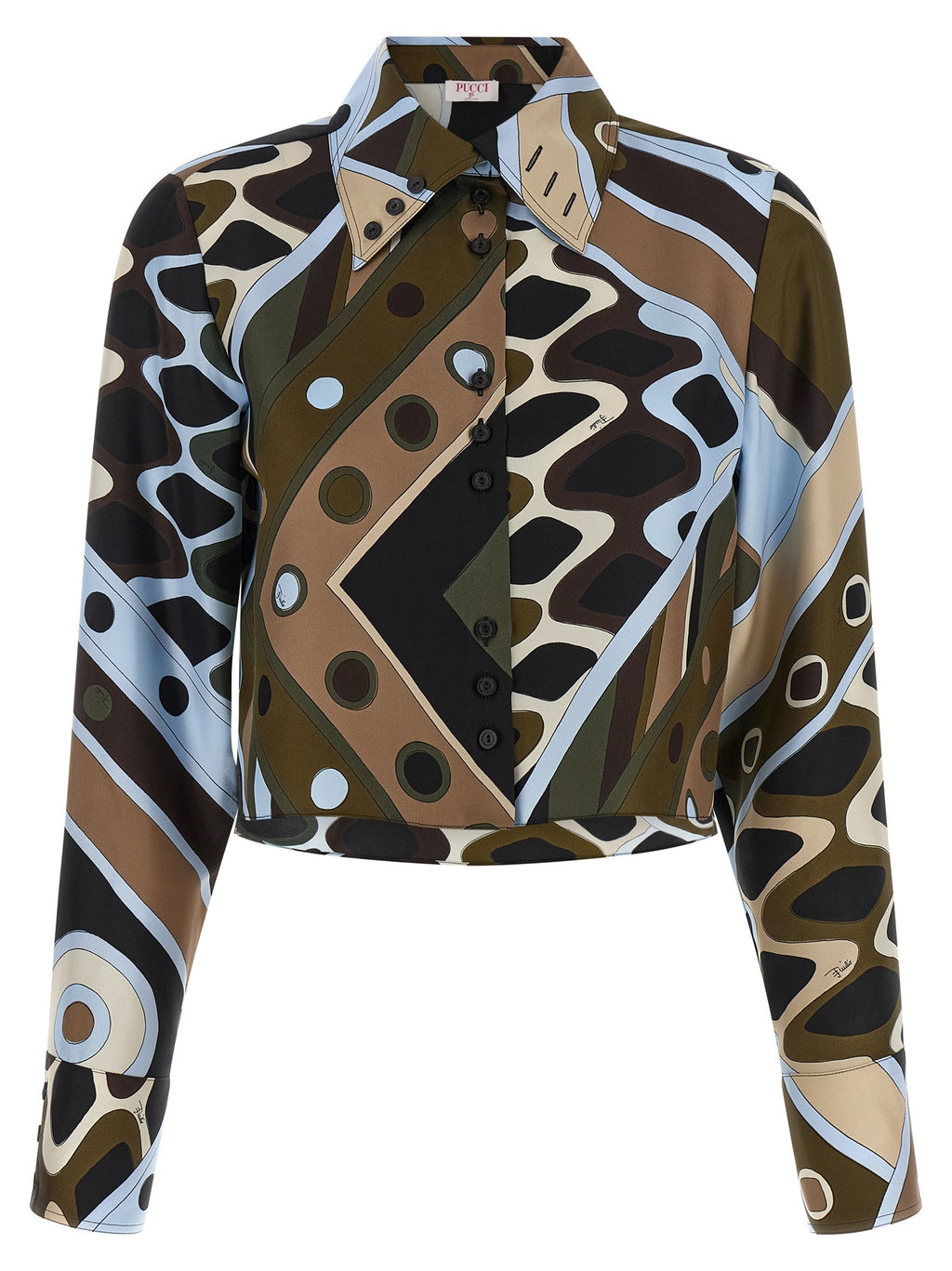 Emilio Pucci Twill Shirt Gold