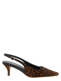 TWIN SET - TWIN SET - Animal print slingbacks - Women’s Shoes