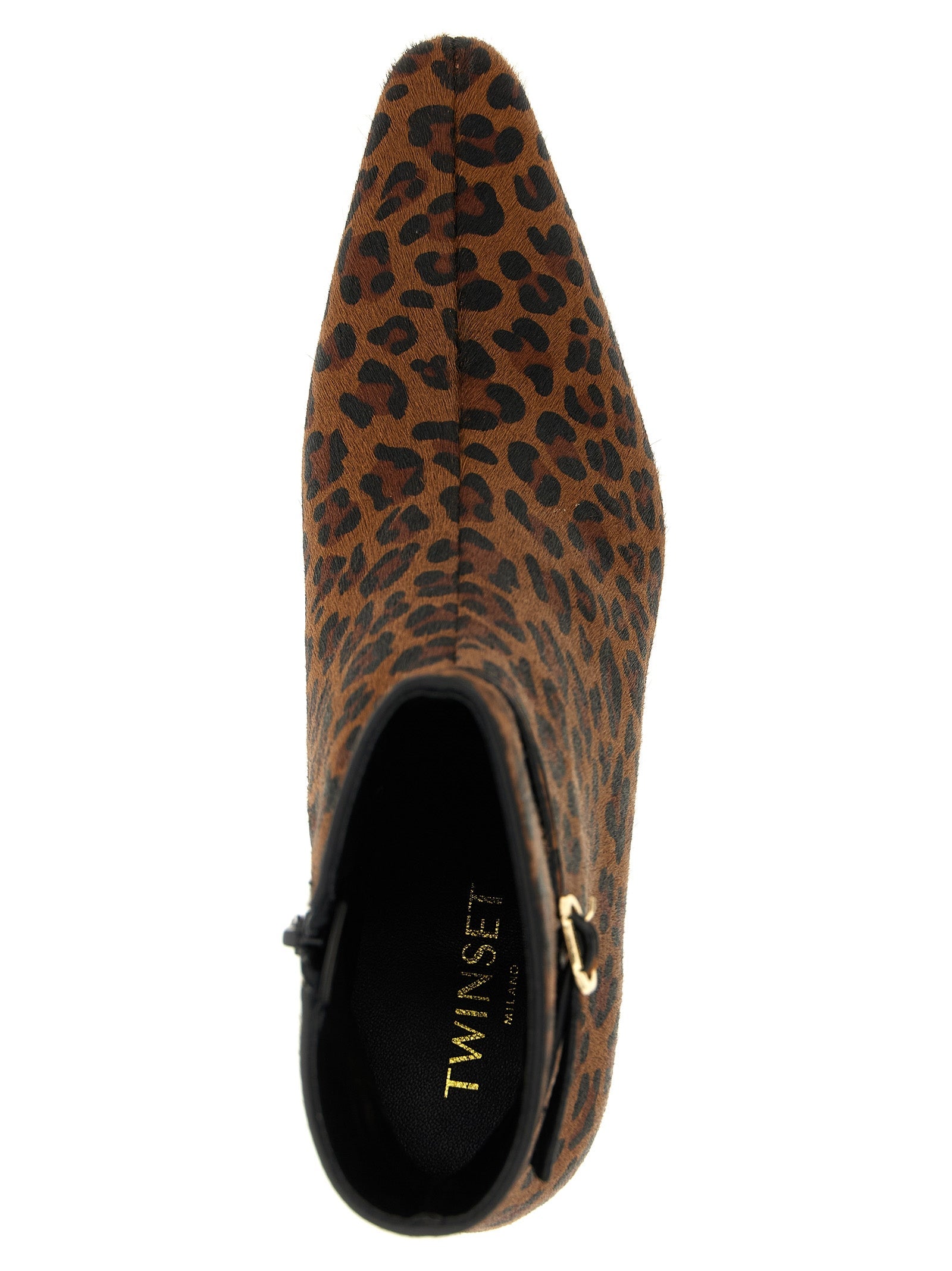 TWIN SET - TWIN SET - Animal print ankle boots - Women’s Shoes