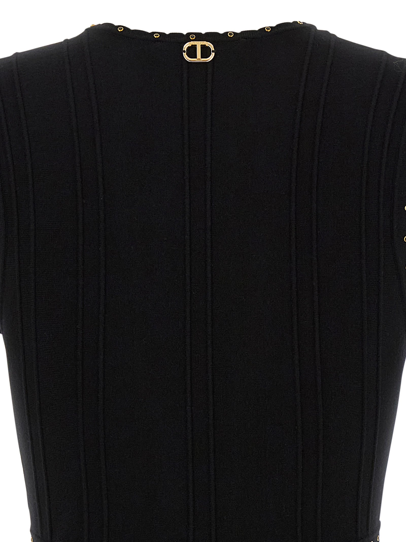 TWIN SET - TWIN SET - Rhinestone studded dress - Women’s Clothing