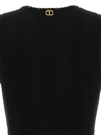 TWIN SET - TWIN SET - Rhinestone studded dress - Women’s Clothing