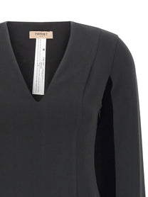 TWIN SET - TWIN SET - Cape dress - Women’s Clothing