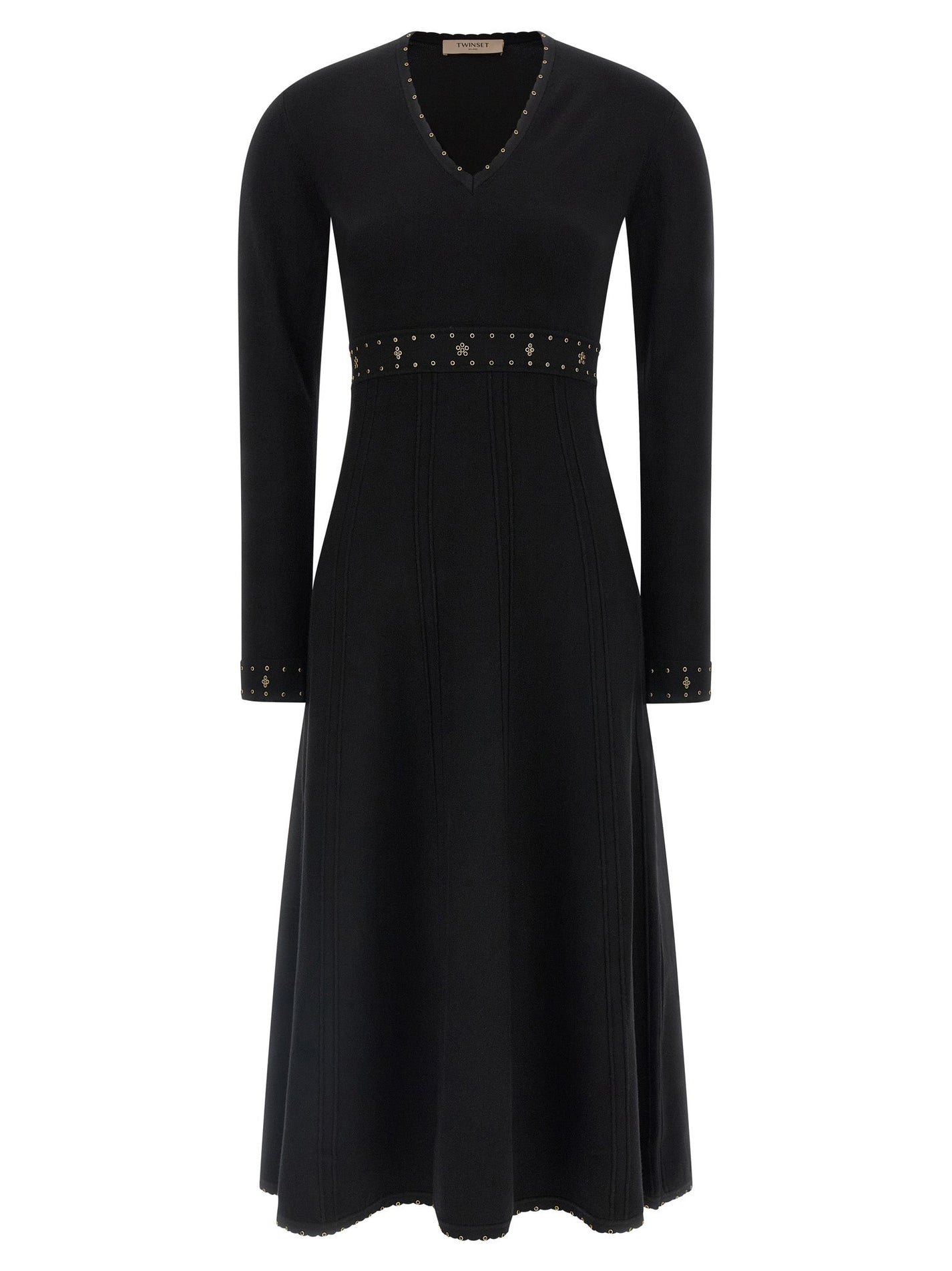 TWIN SET - TWIN SET - Rhinestone studded dress - Women’s Clothing