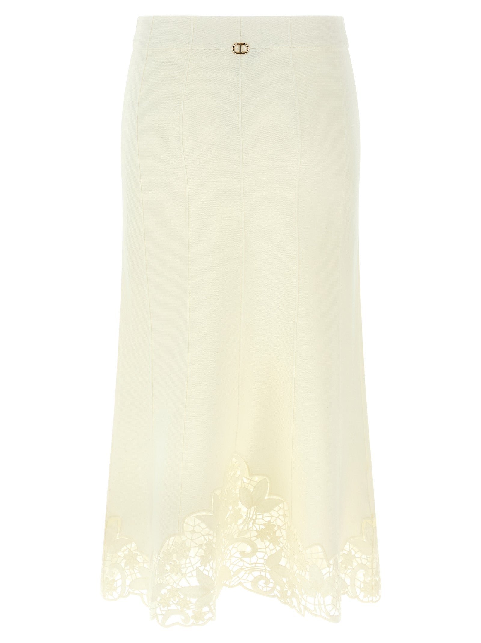 TWIN SET - TWIN SET - Organza insert skirt - Women’s Bottoms