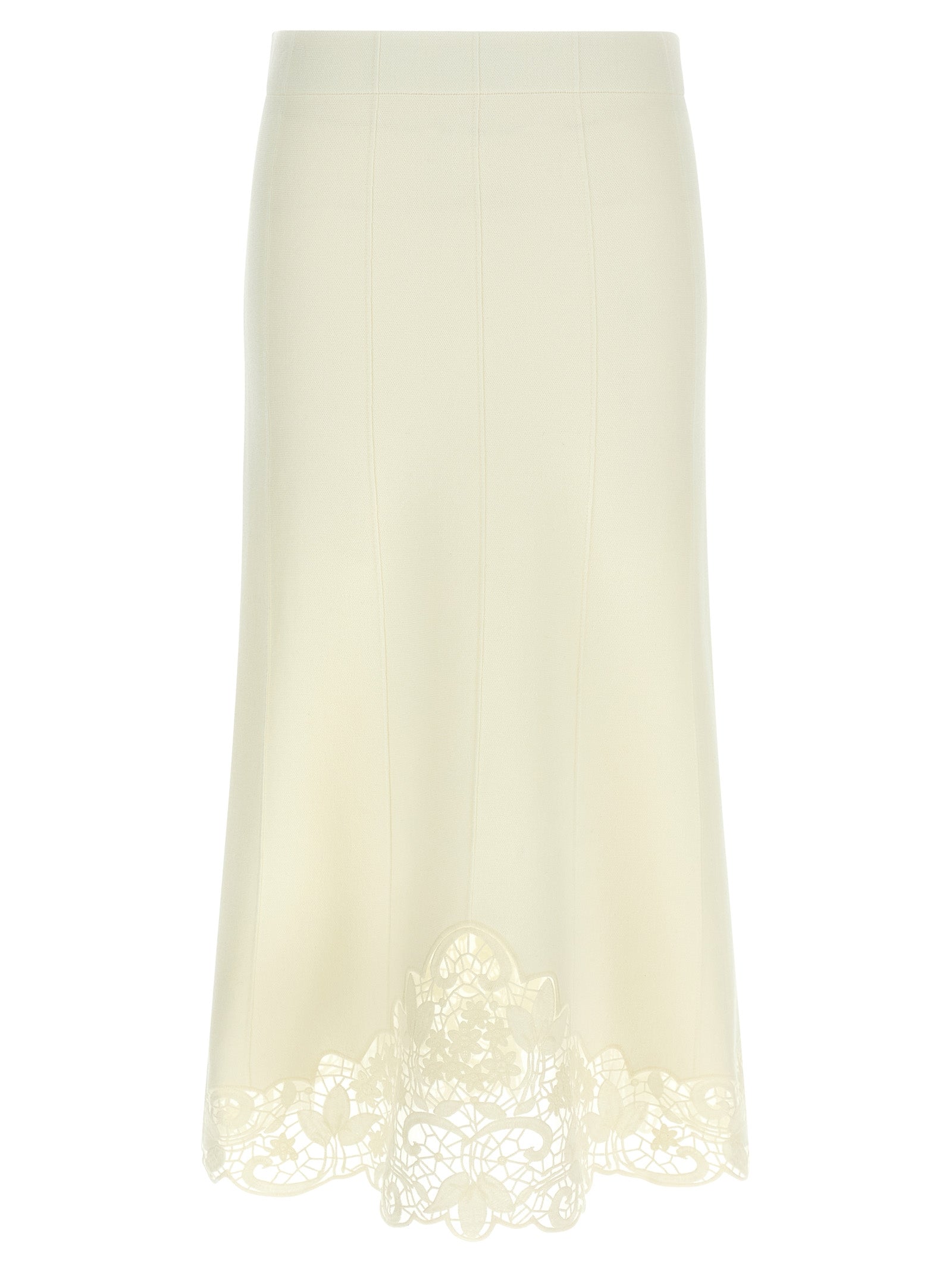 TWIN SET - TWIN SET - Organza insert skirt - Women’s Bottoms