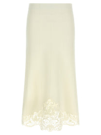 TWIN SET - TWIN SET - Organza insert skirt - Women’s Bottoms