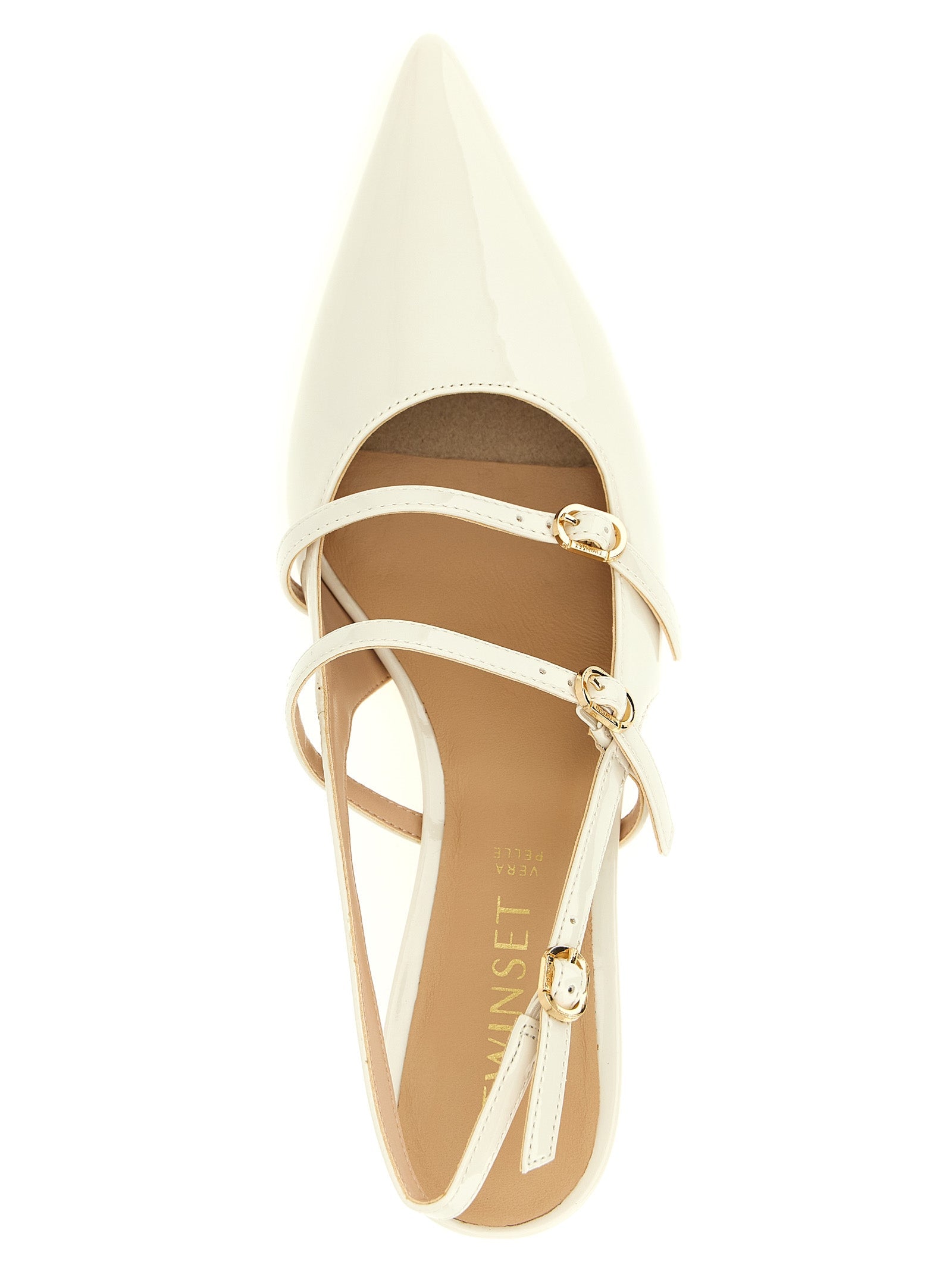 TWIN SET - TWIN SET - Patent leather slingback - Women’s Shoes