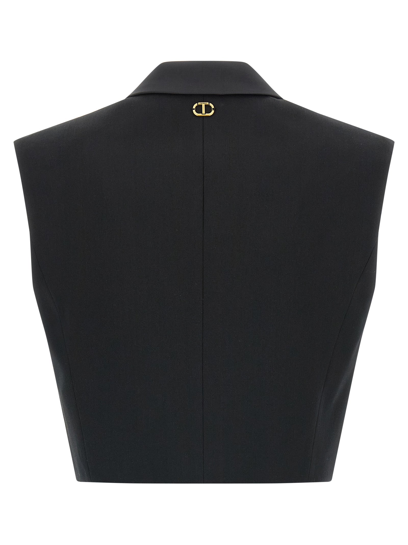 TWIN SET - TWIN SET - Cropped vest - Women’s Outerwear