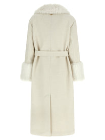 TWIN SET - TWIN SET - Lamé thread coat - Women’s Outerwear