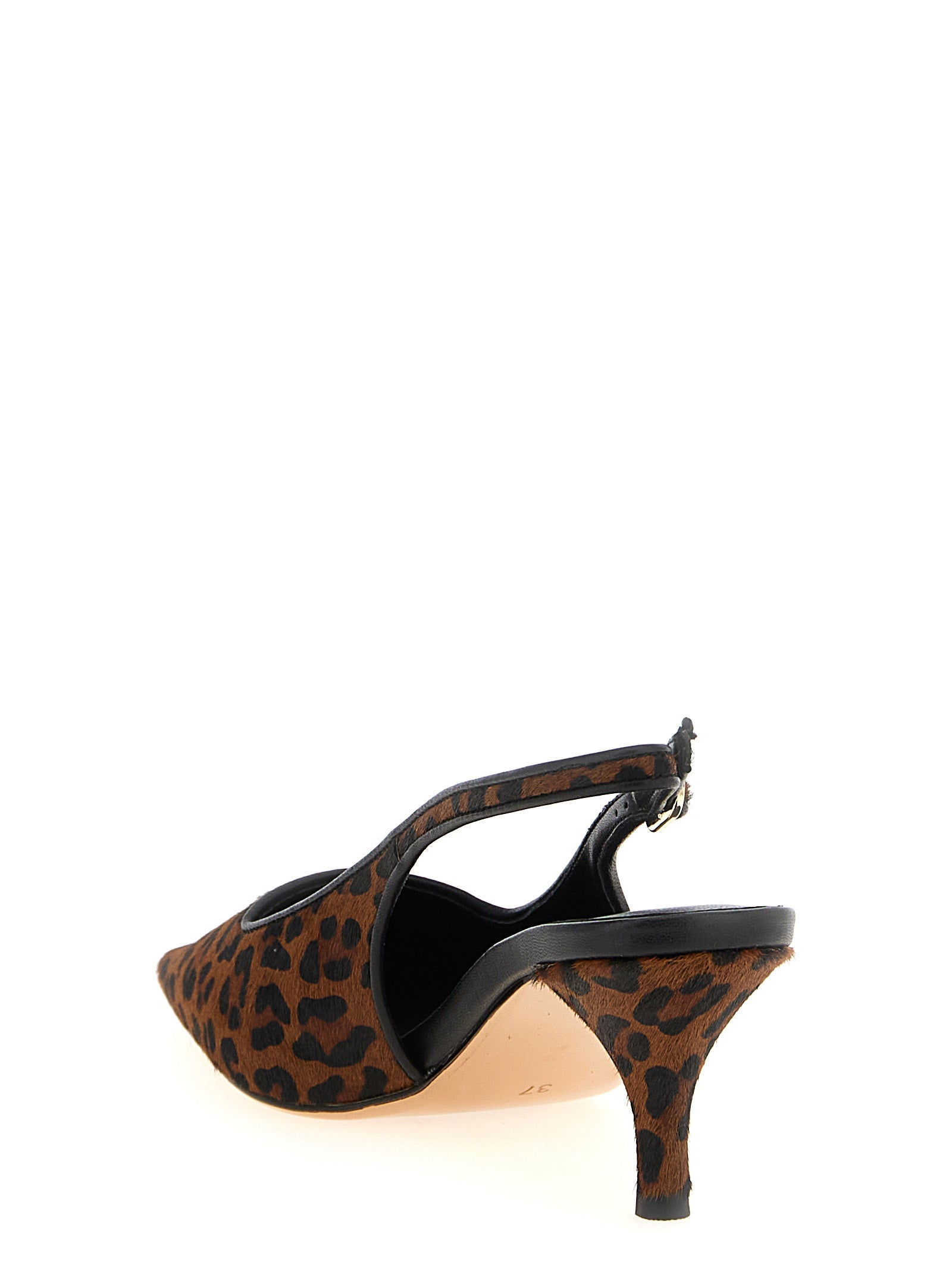 TWIN SET - TWIN SET - Animal print slingbacks - Women’s Shoes