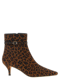 TWIN SET - TWIN SET - Animal print ankle boots - Women’s Shoes