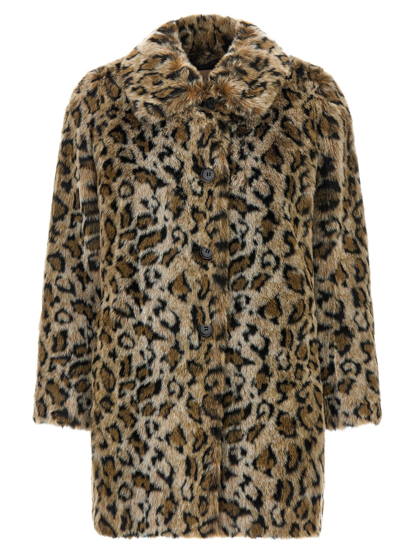 TWIN SET - TWIN SET - Animalier coat - Women’s Outerwear