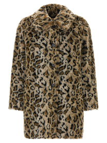 TWIN SET - TWIN SET - Animalier coat - Women’s Outerwear