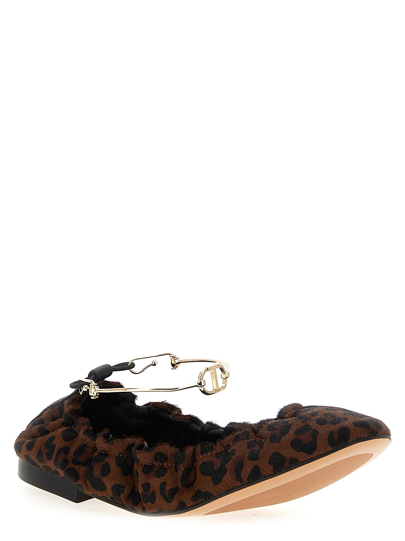 TWIN SET - TWIN SET - Animal print ballet flats - Women’s Shoes