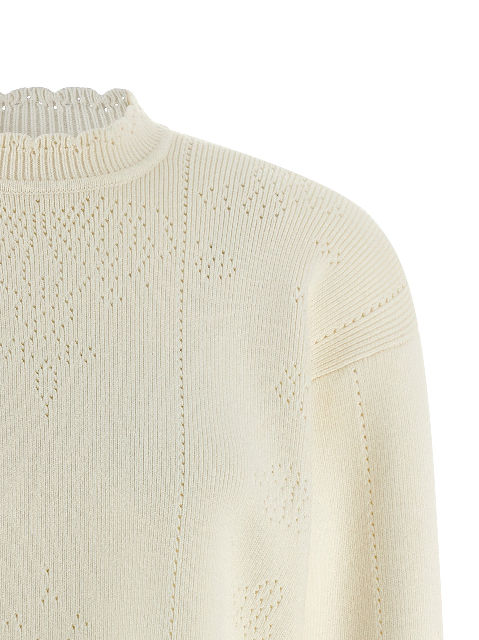 TWIN SET - TWIN SET - Scalloped hem sweater - Women’s Knitwear