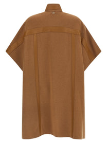 TWIN SET - TWIN SET - Wool cape - Women’s Outerwear