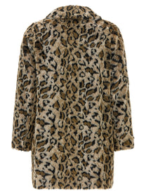 TWIN SET - TWIN SET - Animalier coat - Women’s Outerwear