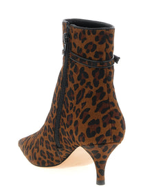 TWIN SET - TWIN SET - Animal print ankle boots - Women’s Shoes