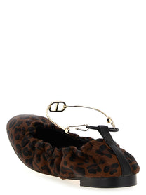 TWIN SET - TWIN SET - Animal print ballet flats - Women’s Shoes