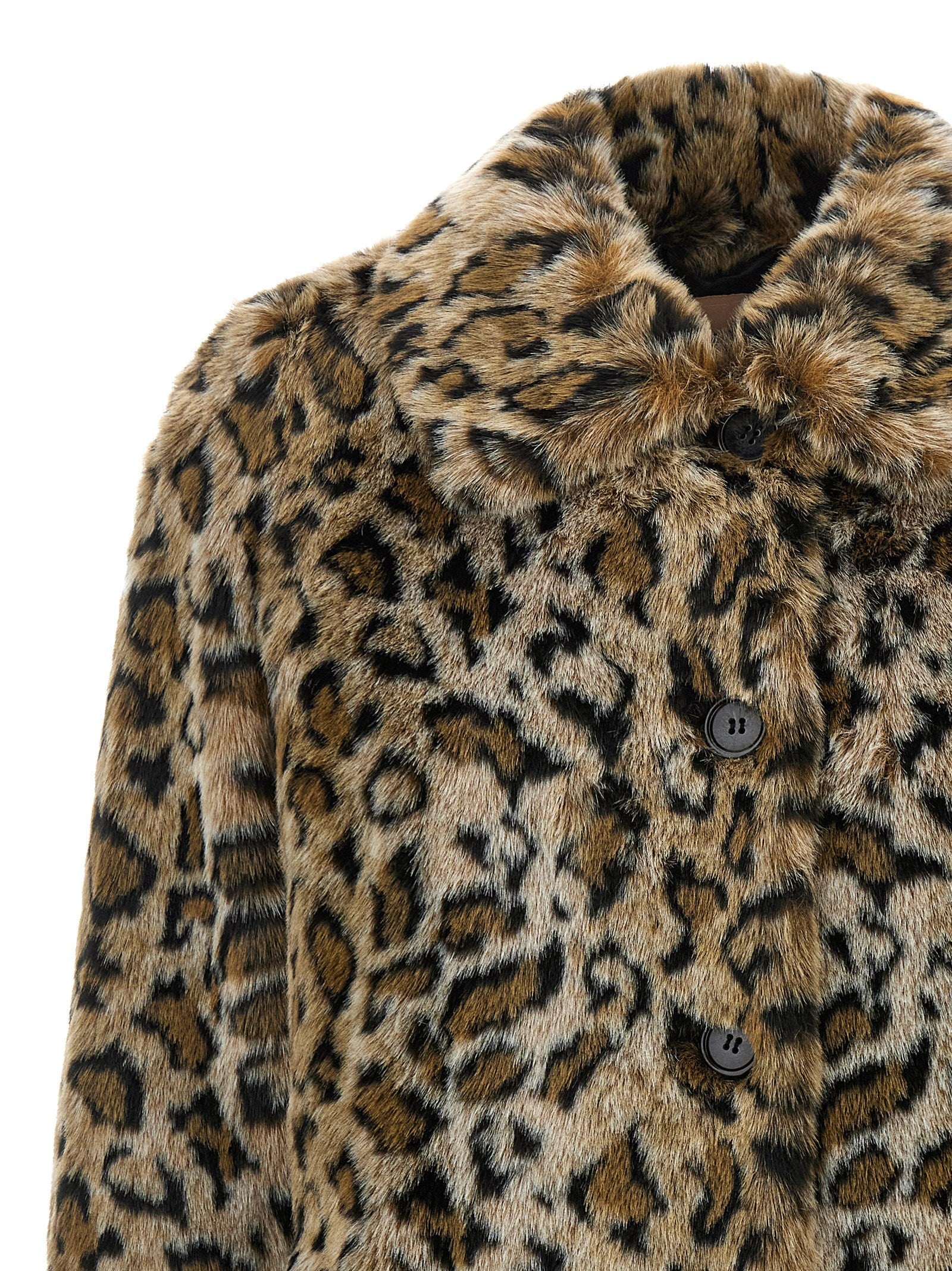 TWIN SET - TWIN SET - Animalier coat - Women’s Outerwear
