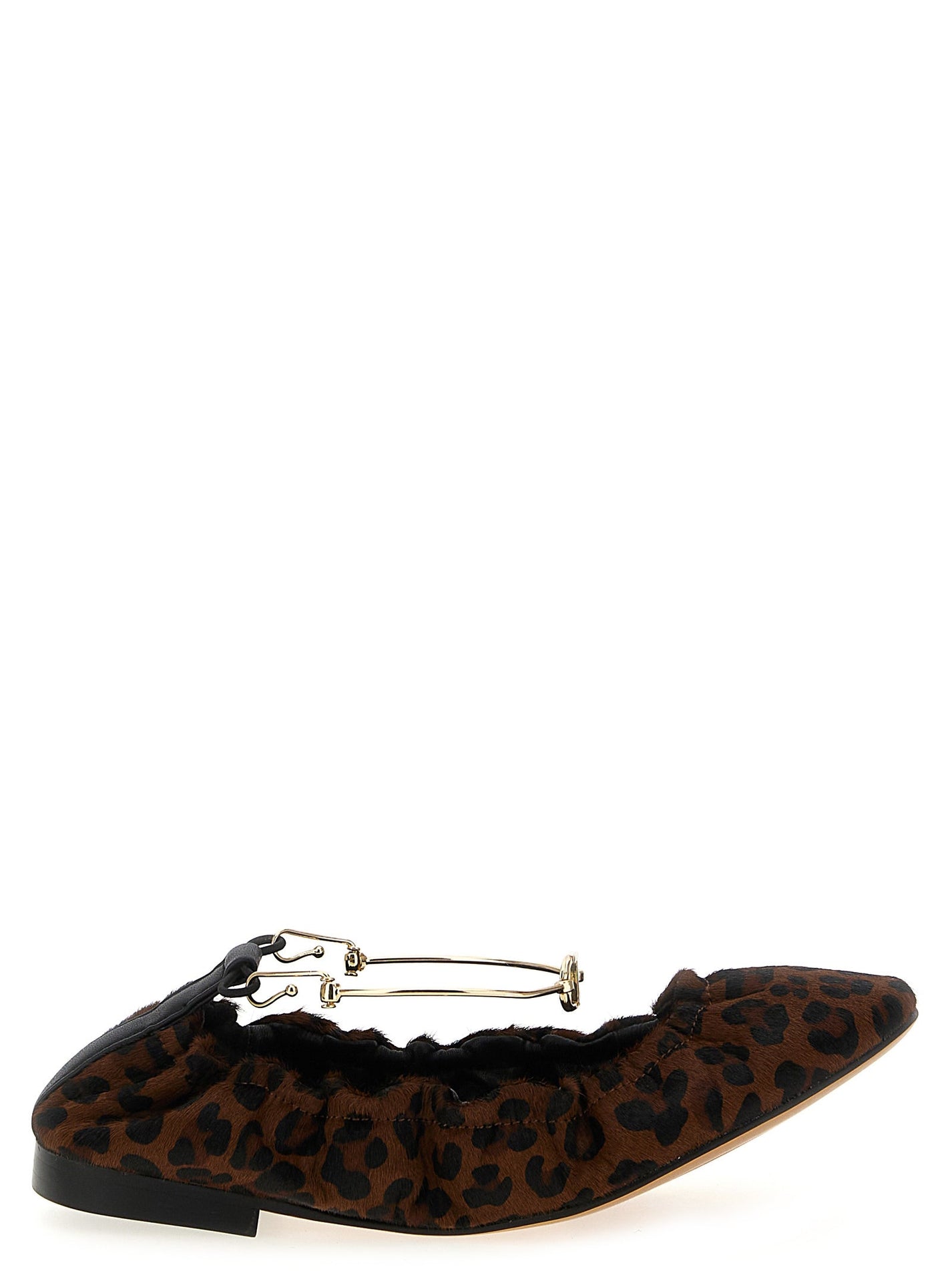 TWIN SET - TWIN SET - Animal print ballet flats - Women’s Shoes