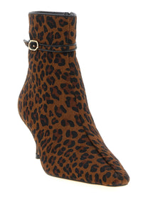 TWIN SET - TWIN SET - Animal print ankle boots - Women’s Shoes