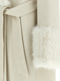 TWIN SET - TWIN SET - Lamé thread coat - Women’s Outerwear