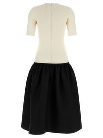 Toteme Twinflower Tee Dress White