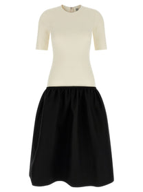 Toteme Twinflower Tee Dress White