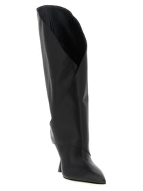 Balmain Twist Boots Black