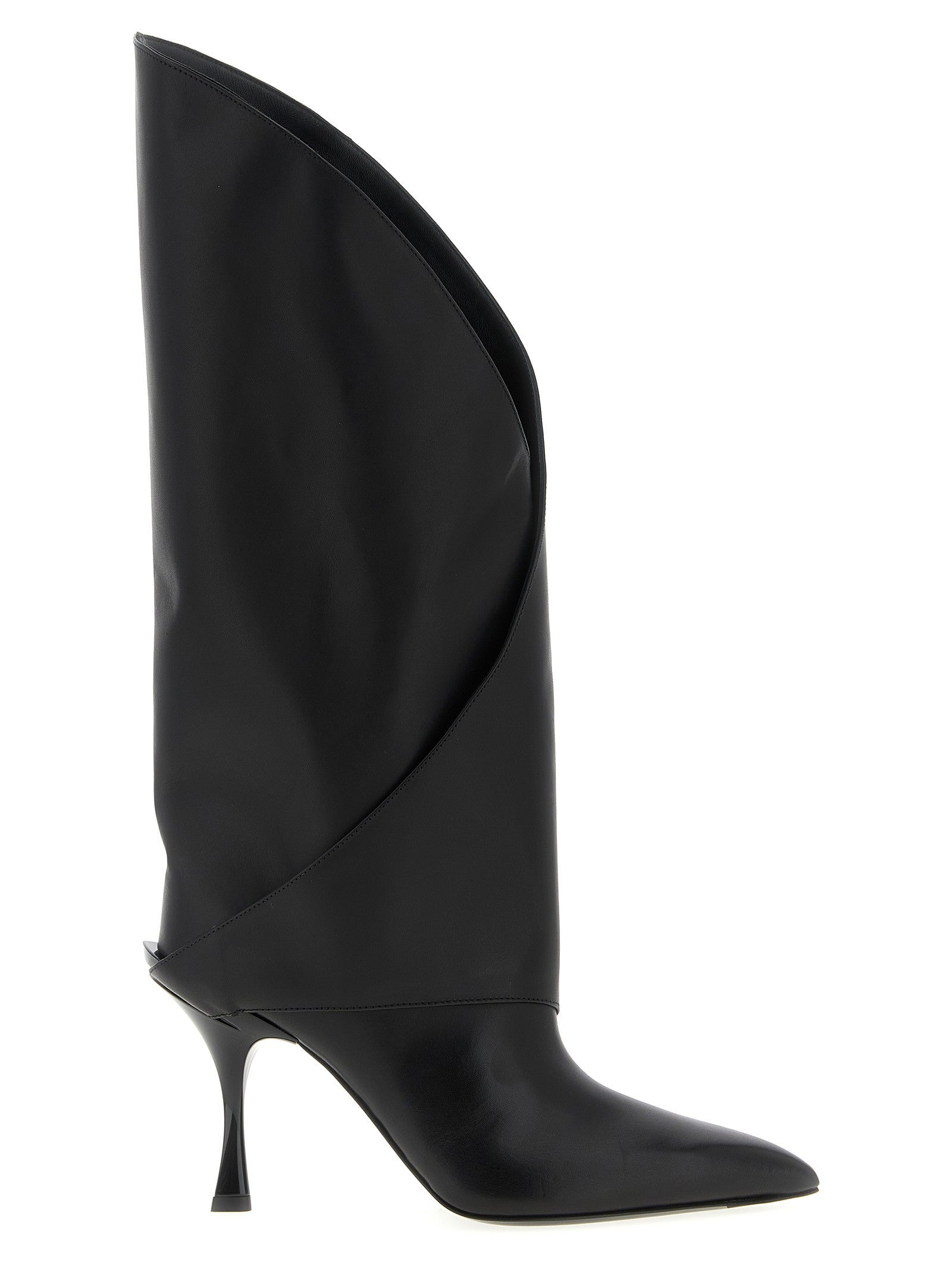 Balmain Twist Boots Black