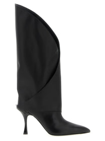 Balmain Twist Boots Black