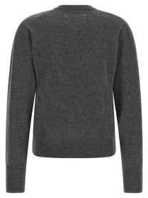 Maison Margiela Twist Wool Sweater Grey